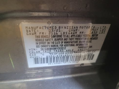 Used 2021 Nissan Sentra S FWD image 33
