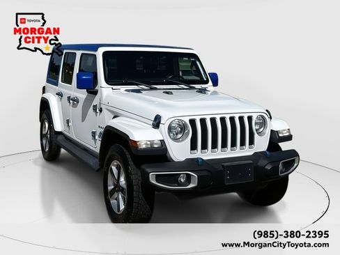 Used 2020 Jeep Wrangler Unlimited Sahara w/ Dual Top Group image 1