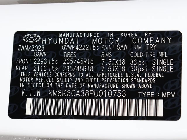 Used 2023 Hyundai Kona N Line AWD/4WD image 38