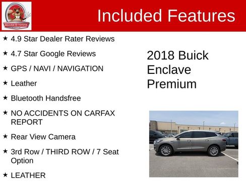 Used 2018 Buick Enclave Premium FWD image 5