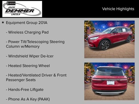 Certified 2024 Lincoln Corsair Reserve w/ Equipment Group 201A AWD/4WD image 24