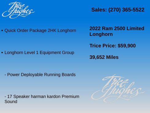 Used 2022 RAM 2500 Limited AWD/4WD image 3