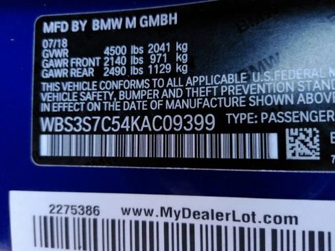 Used 2019 BMW M4 CS w/ Executive Package image 48