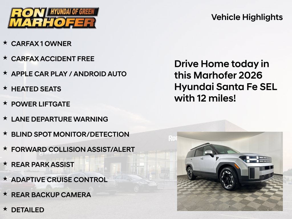 Certified 2026 Hyundai Santa Fe SEL AWD/4WD image 16