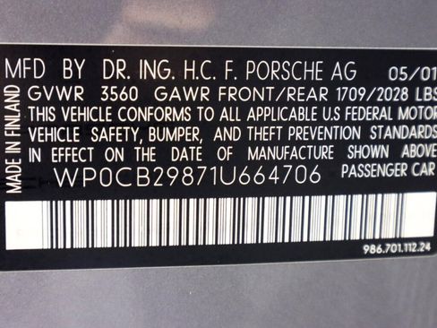 Used 2001 Porsche Boxster S image 32