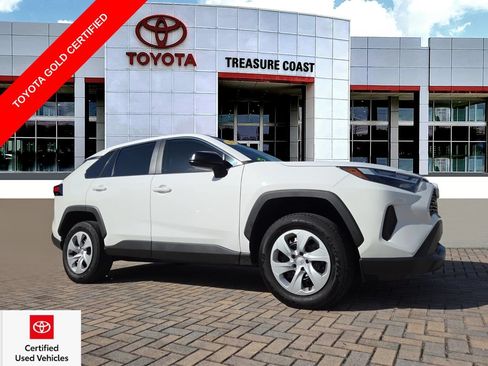 Certified 2025 Toyota RAV4 LE FWD image 1