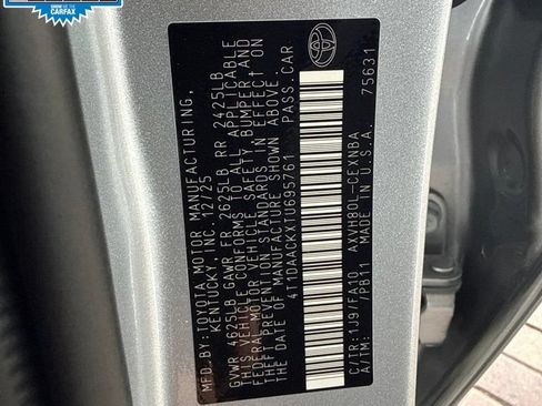 Used 2026 Toyota Camry LE w/ Convenience Package FWD image 53