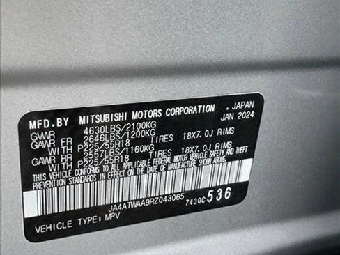 Used 2024 Mitsubishi Eclipse Cross SE AWD/4WD image 23
