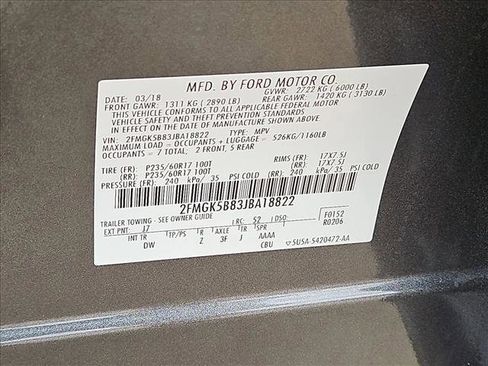 Used 2018 Ford Flex SE image 17