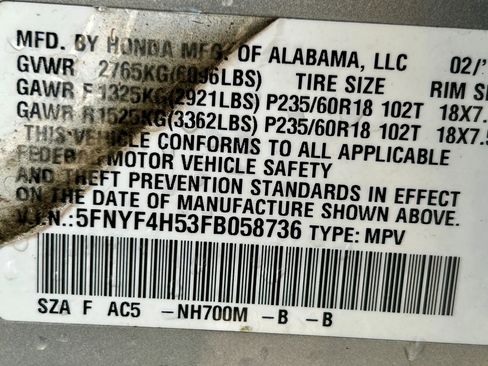 Used 2015 Honda Pilot EX-L image 27