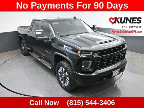 Used 2021 Chevrolet Silverado 2500 Custom w/ Custom Value Package AWD/4WD image 1