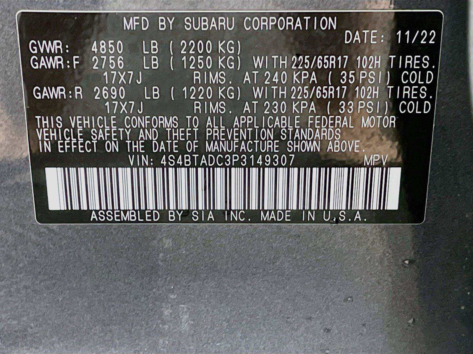 Used 2023 Subaru Outback Premium AWD/4WD image 33