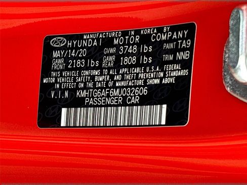 Used 2021 Hyundai Veloster 2.0 FWD image 29