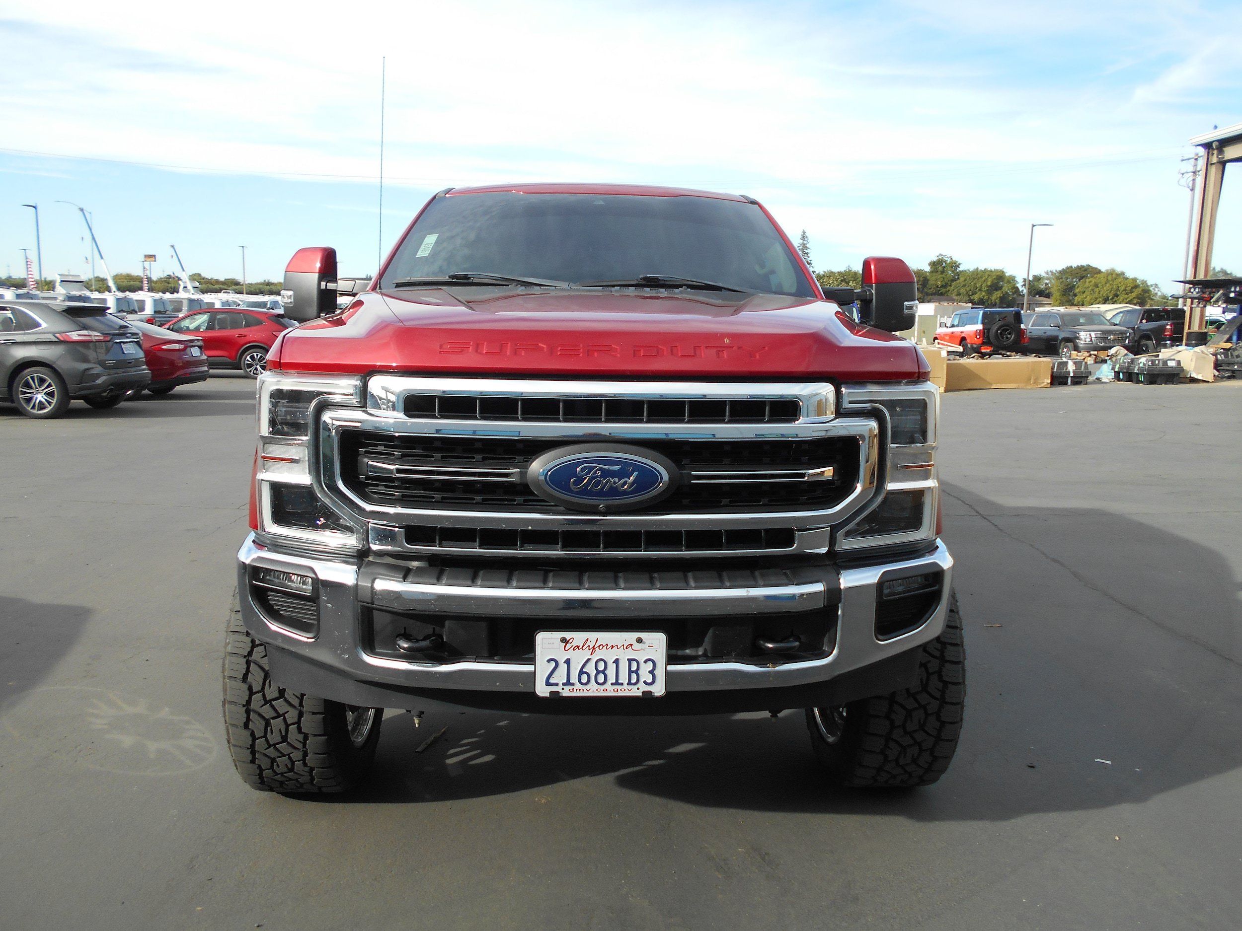 Certified 2020 Ford F350 Lariat w/ Lariat Ultimate Package AWD/4WD image 8