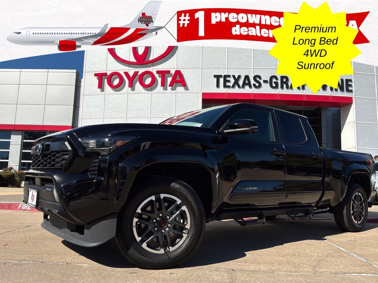 Used 2024 Toyota Tacoma TRD Sport w/ TRD Sport Premium Package AWD/4WD image 1