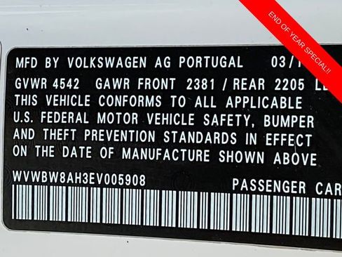 Used 2014 Volkswagen Eos Komfort image 22