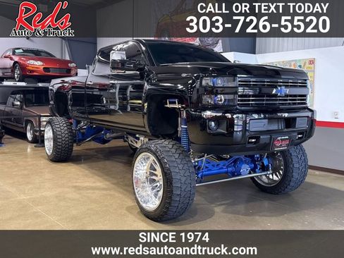 Used 2015 Chevrolet Silverado 2500 LTZ w/ Duramax Plus Package AWD/4WD image 1