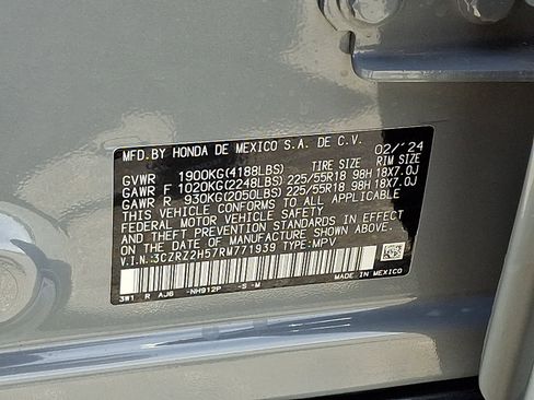 Used 2024 Honda HR-V Sport image 26