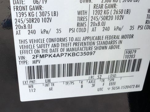 Used 2019 Ford Edge ST w/ Equipment Group 401A image 28