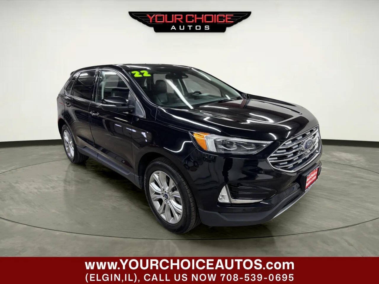 Used 2022 Ford Edge Titanium w/ Equipment Group 301A AWD/4WD image 11