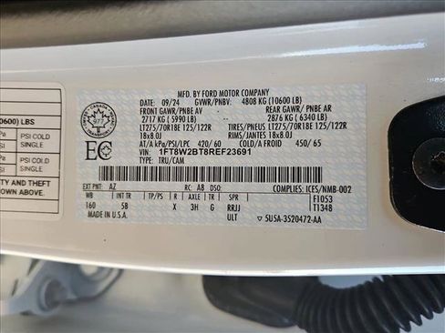 Used 2024 Ford F250 Lariat w/ Snow Plow Prep Package image 26