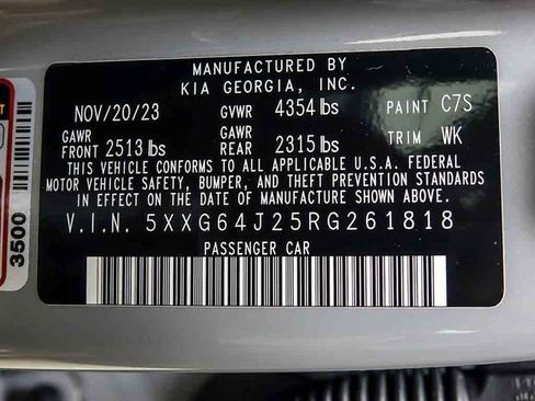 Used 2024 Kia K5 GT-Line w/ GT-Line Premium Package FWD image 29