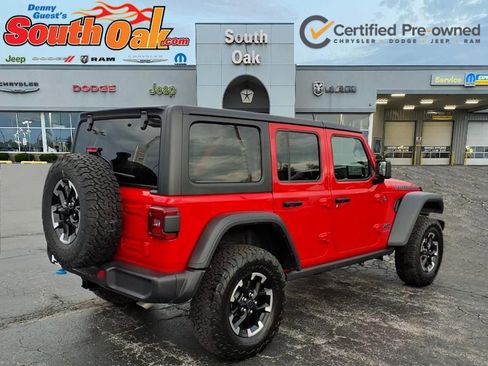 Certified 2025 Jeep Wrangler Unlimited Rubicon 4xe w/ Convenience Group AWD/4WD image 3