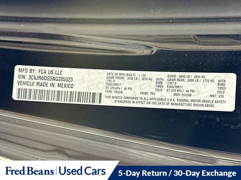 Certified 2022 RAM 1500 Tradesman w/ Power & Remote Entry Group RWD image 32