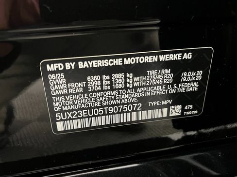 Certified 2026 BMW X5 xDrive40i w/ M Sport Package image 29