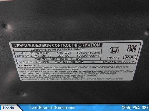 Certified 2024 Honda Accord EX image 30