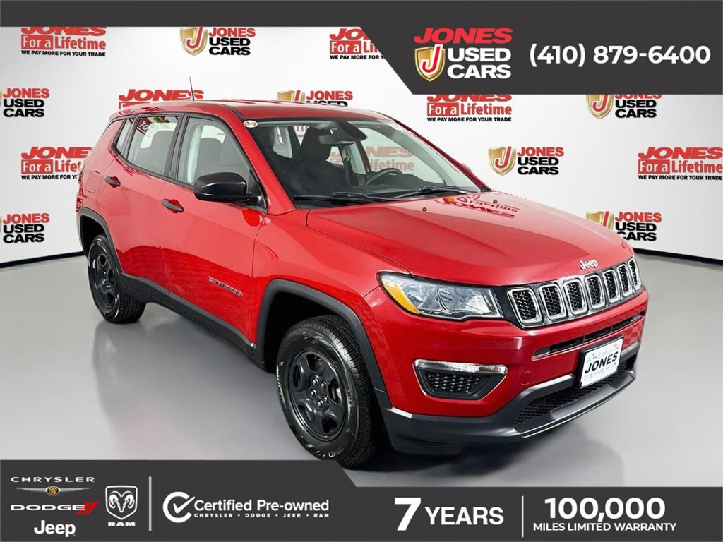 Used 2021 Jeep Compass Sport AWD/4WD image 1