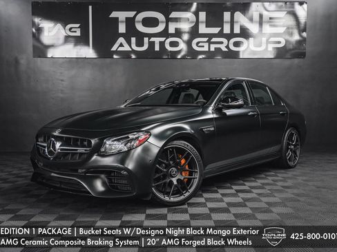 Used 2018 Mercedes-Benz E 63 AMG S image 1