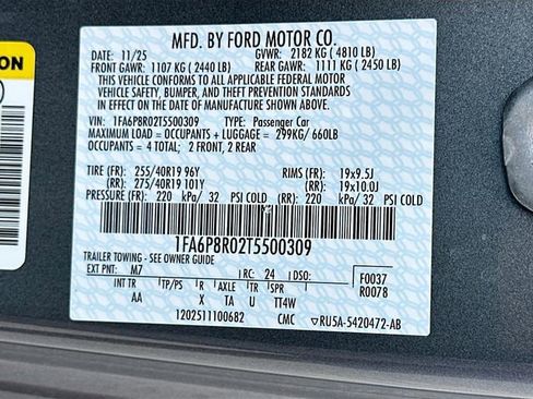 Used 2026 Ford Mustang Dark Horse RWD image 30