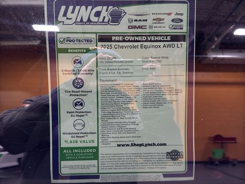 Used 2025 Chevrolet Equinox LT w/ Convenience Package II image 42