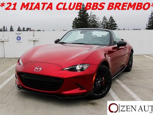 Used 2021 MAZDA MX-5 Miata Club w/ Brembo/BBS Recaro Package image 3