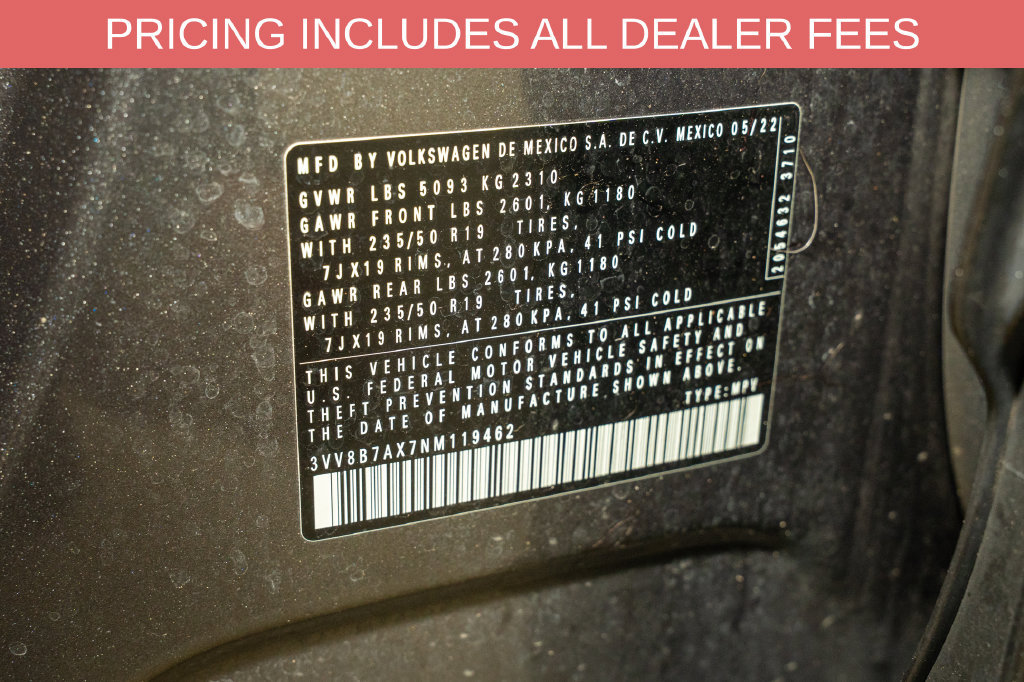 Used 2022 Volkswagen Tiguan SE R-Line AWD/4WD image 26