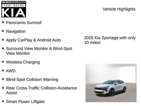 New 2026 Kia Sportage SX image 7