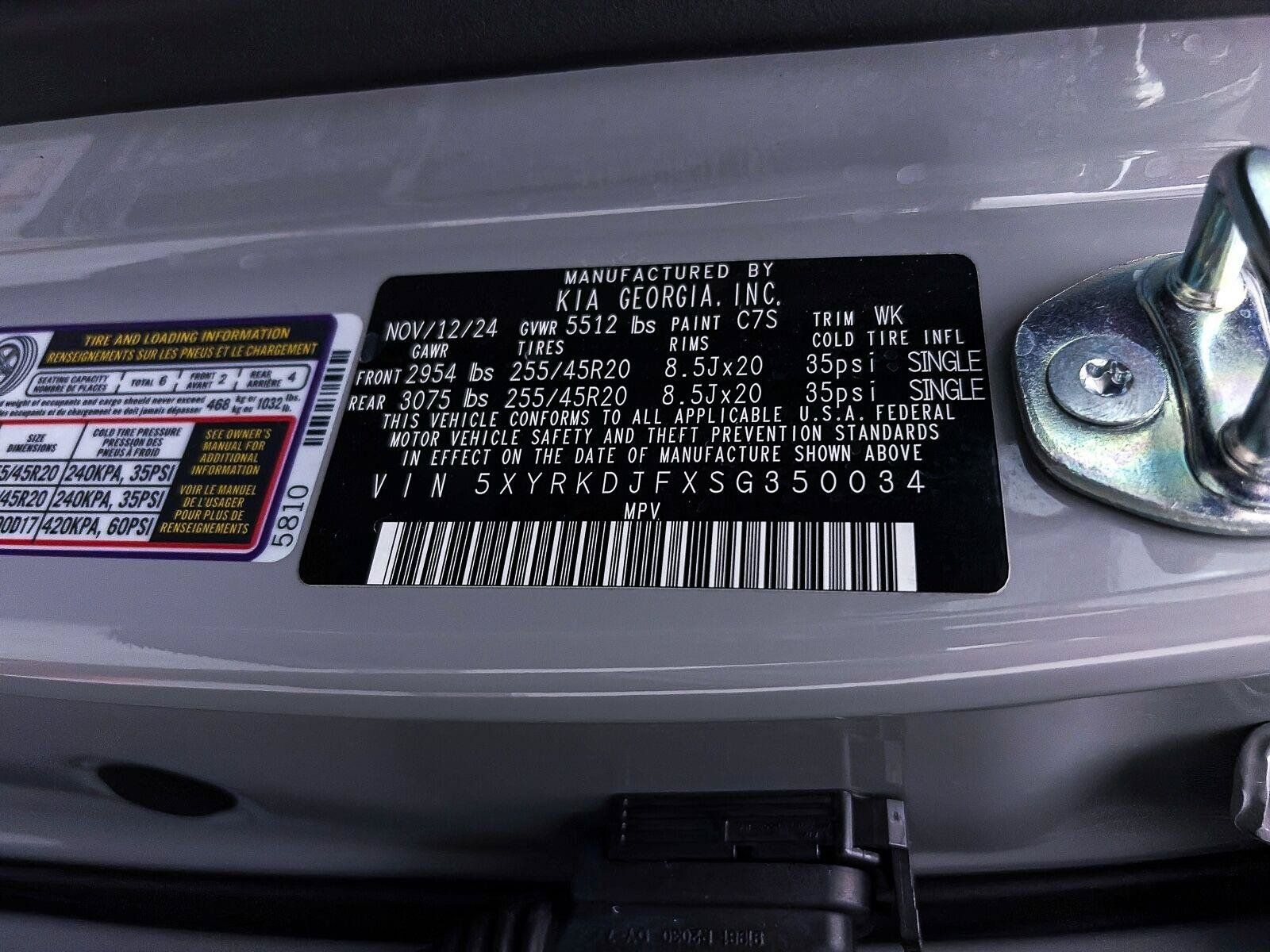 Used 2025 Kia Sorento SX AWD/4WD image 42