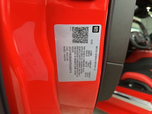 New 2026 Chevrolet Corvette Stingray Preferred Conv w/ Z51 Performance Package RWD image 28