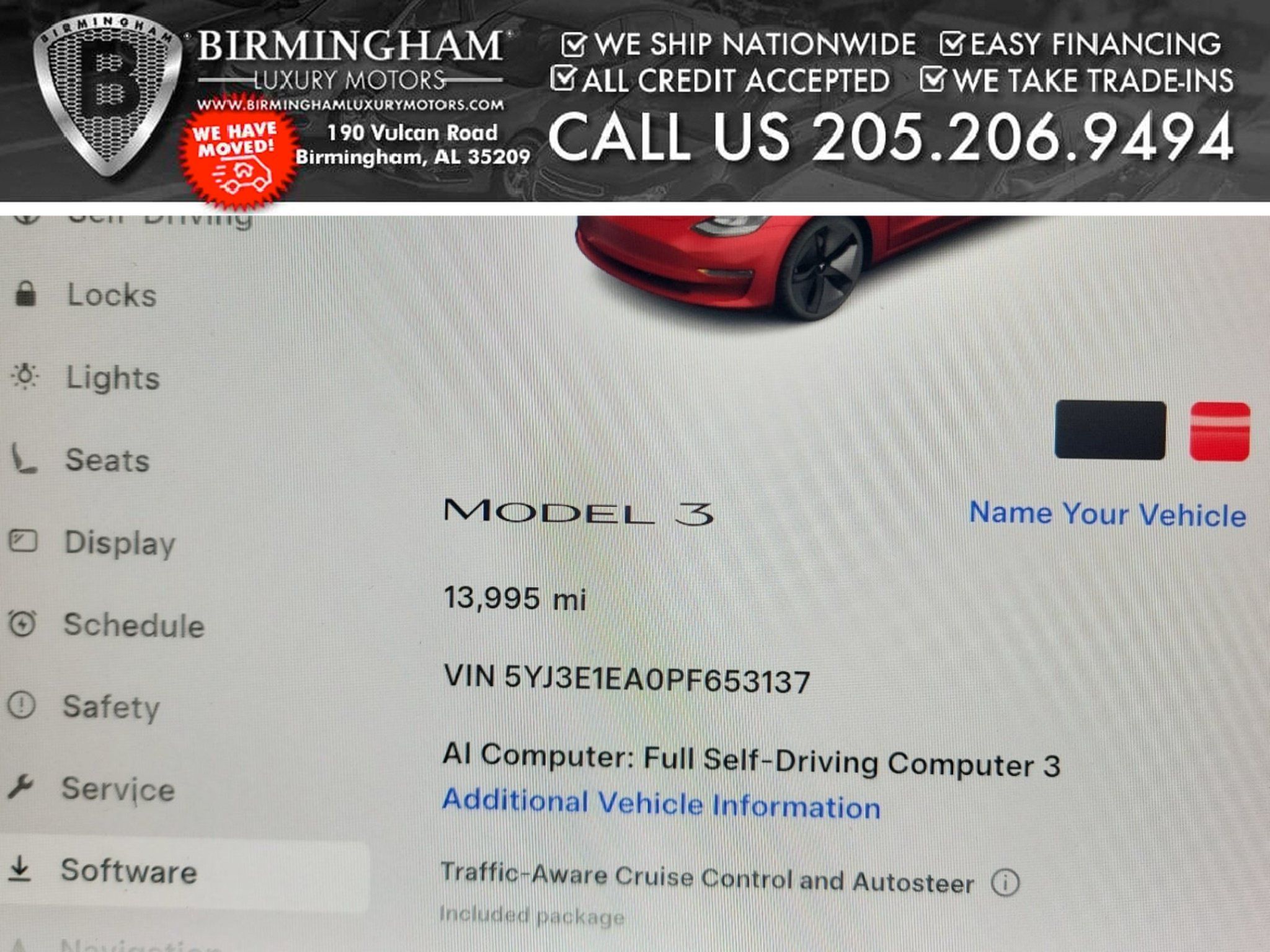 Used 2023 Tesla Model 3 Standard Range RWD image 2