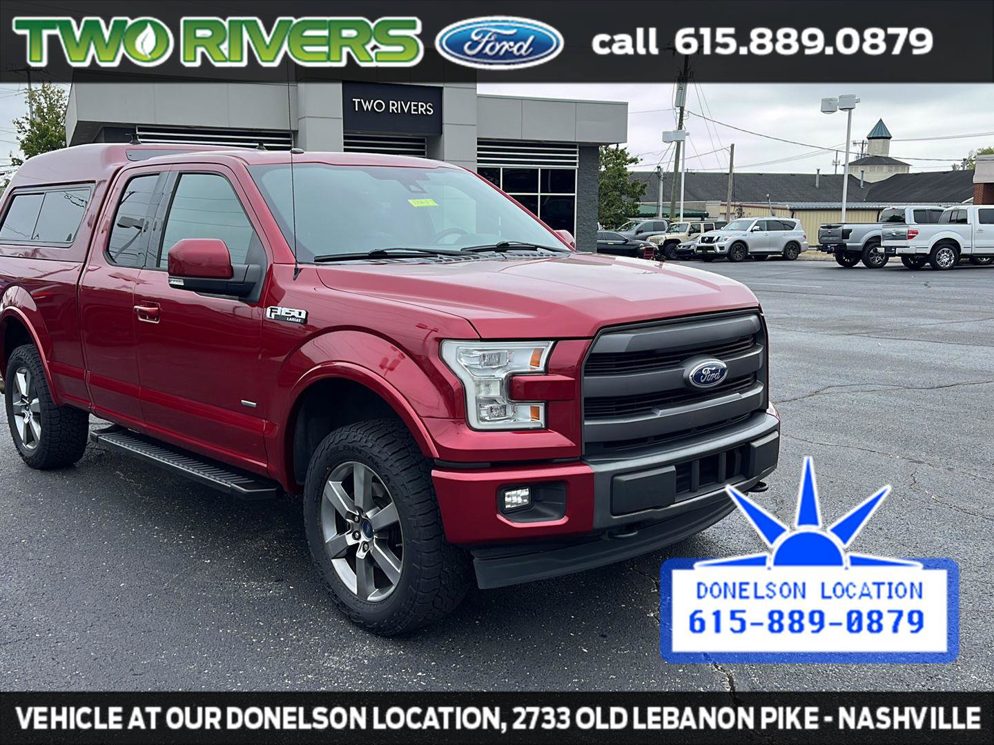 Used 2015 Ford F150 Lariat w/ Equipment Group 502A Luxury AWD/4WD image 2