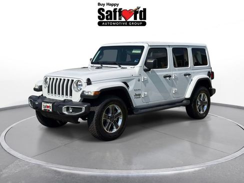 Used 2022 Jeep Wrangler Unlimited Sahara w/ Cold Weather Group AWD/4WD image 1