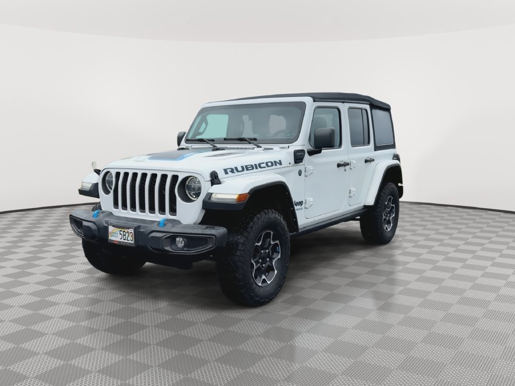 Used 2022 Jeep Wrangler Unlimited Rubicon 4xe AWD/4WD image 4
