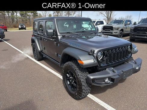 Certified 2025 Jeep Wrangler Unlimited Sport S 4xe AWD/4WD image 2