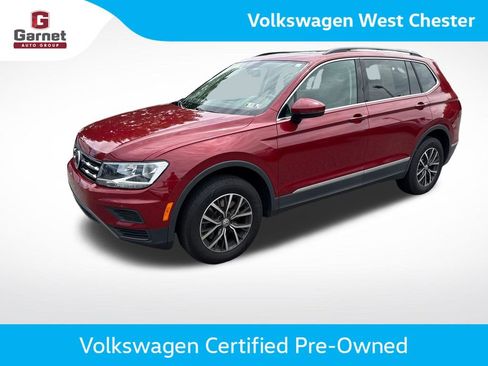 Used 2020 Volkswagen Tiguan SE w/ Panoramic Sunroof Package AWD/4WD image 1