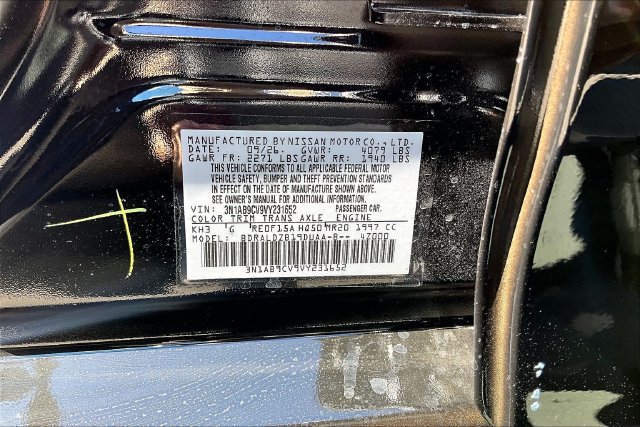 New 2027 Nissan Sentra SV w/ Floor Mat Package FWD image 13