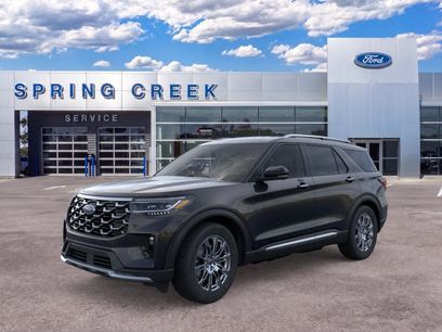 New 2026 Ford Explorer Platinum