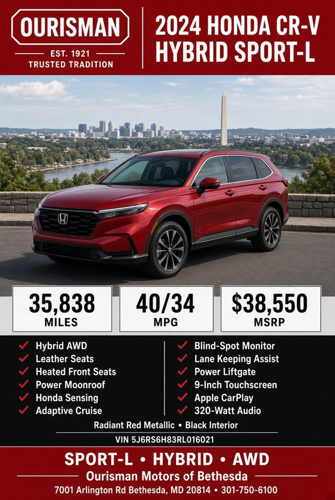 Used 2024 Honda CR-V Sport-L image 2