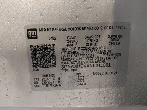 Used 2022 Chevrolet Equinox LT image 33