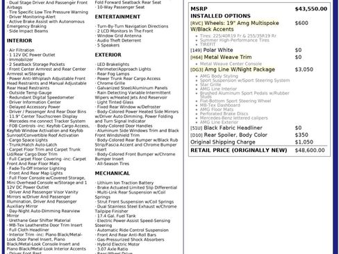 Used 2022 Mercedes-Benz C 300 Sedan w/ AMG Line w/ Night Package image 56